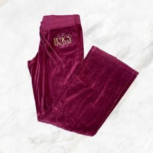 Juicy Couture Velour Track Pants
